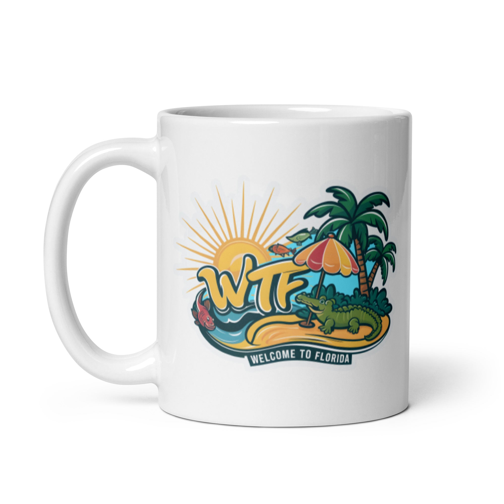 Welcome To Florida | Flying Fish Mug (WTF)