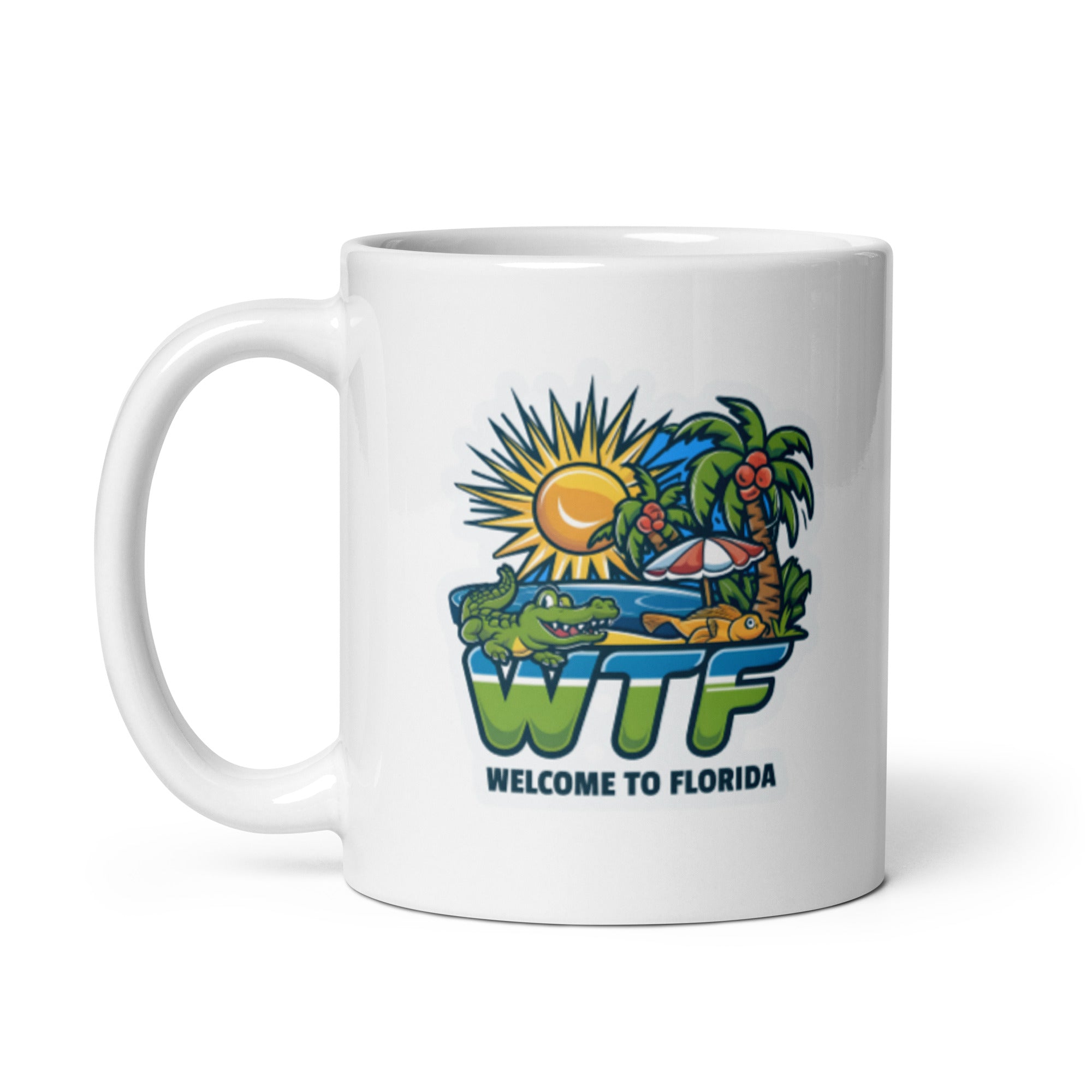 Welcome To Florida | Fish out of Water Mug (WTF)